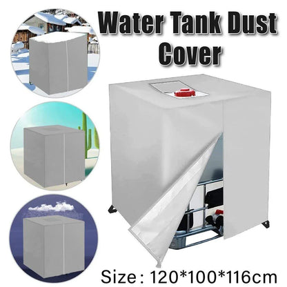 Oxford Cloth Water Tank Cover Dustproof Bucket Protector Heavy Duty Shield Cover - Mekamart Australia