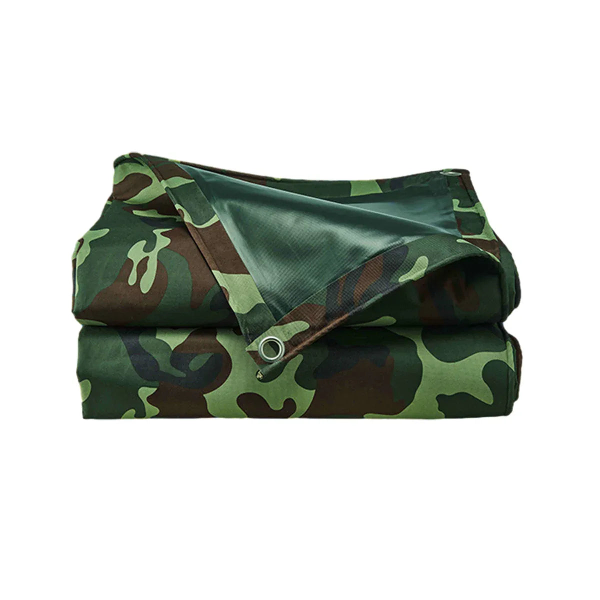 Camouflage Tarpaulin Tarp Cover Outdoor Rainproof Ground Sheet Heavy - 3x3m - Mekamart Australia
