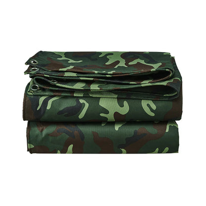 Camouflage Tarpaulin Tarp Cover Outdoor Rainproof Ground Sheet Heavy - 3x3m - Mekamart Australia