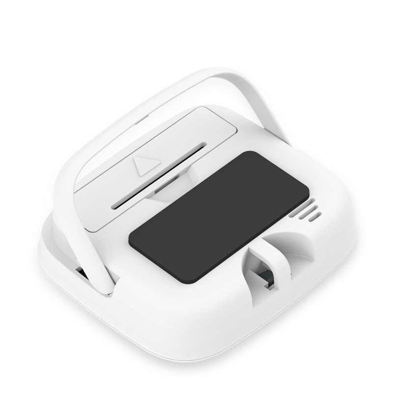 Digital Kitchen Timer 99 Minute Countdown Clock With LCD Display and Metal Mount - White - Mekamart Australia