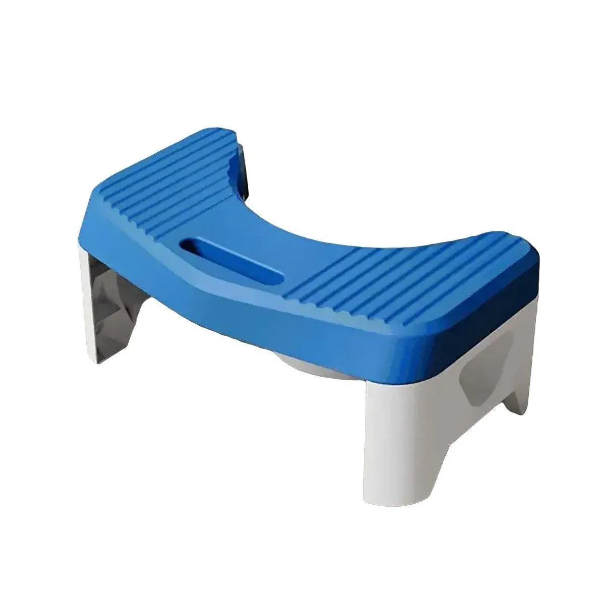 Thickened Toilet Squatting Stool Bathroom Footstool Household Restroom Pad - Blue - Mekamart Australia