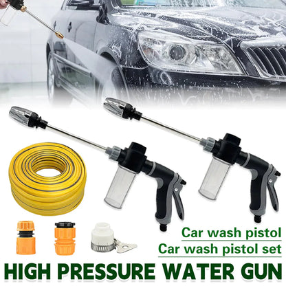 High Pressure Long Pole Water Spray Nozzle Household Car Wash Cleaning Sprayer - Car Wash Sprayer Set - Mekamart Australia