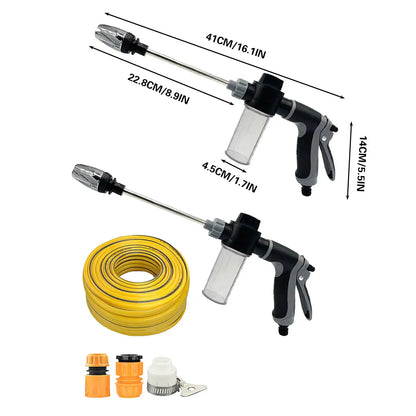 High Pressure Long Pole Water Spray Nozzle Household Car Wash Cleaning Sprayer - Car Wash Sprayer Set - Mekamart Australia