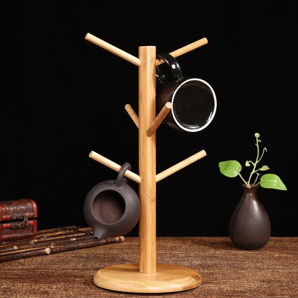 Household Cup Holder Water Cup Rack Drain Storage Coffee Mug Glass Hanger - Mekamart Australia