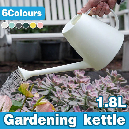 Long Spout Watering Can Garden Sprinkler Gardening Tools for Plants Flowers - Green - Mekamart Australia