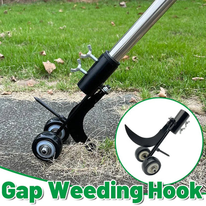 Weed Puller Tool Adjustable Crevice Weeding Cleaner Hand Tool For Garden Lawn - Mekamart Australia