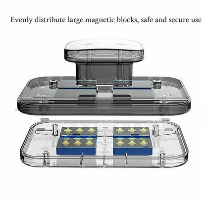 Magnetic Window Glass Cleaning Tool Double Side Glass Cleaner Brush Wiper Home - Mekamart Australia
