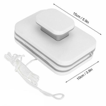 Magnetic Window Glass Cleaning Tool Double Side Glass Cleaner Brush Wiper Home - Mekamart Australia