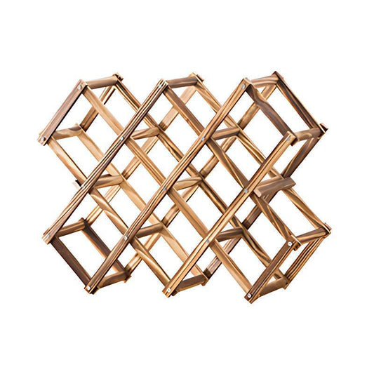 Wooden Wine Rack Display Shelf Stand for Home Bar Storage Wine Bottle Holder - Mekamart Australia