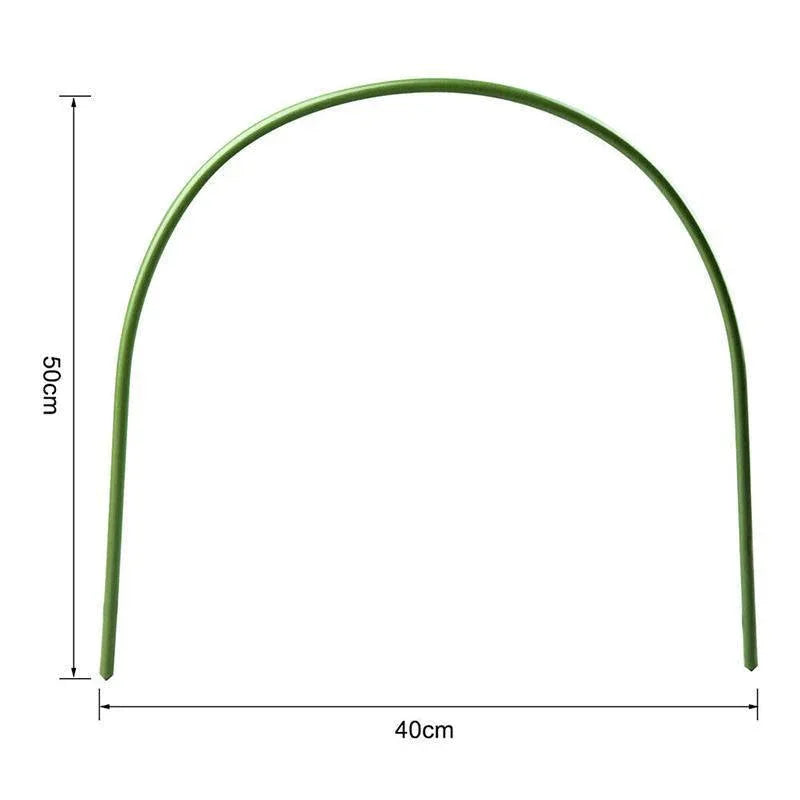 6PCS Greenhouse Plant Hoops Garden Tunnel Support for Row Covers and Netting - Mekamart Australia