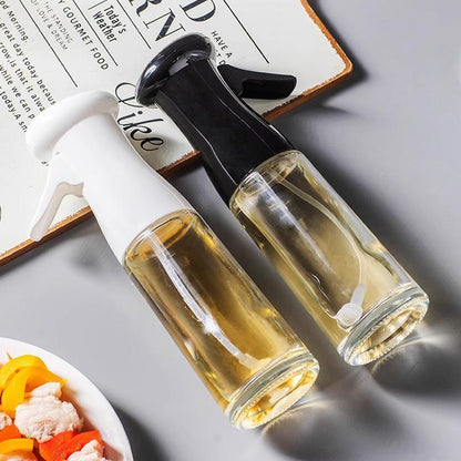 Olive Oil Sprayer Dispenser Cooking Baking BBQ Spray Bottle Kitchen Tool HG - White - Mekamart Australia
