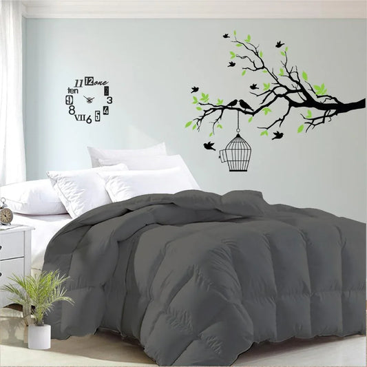 Luxor Australian Made Summer Grey 200GSM Bamboo Blend Quilt Queen - Mekamart Australia