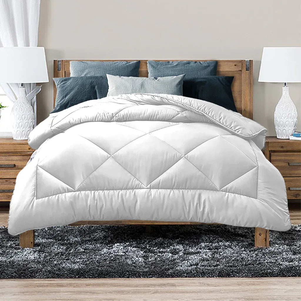 Luxor Australian Made All Season 400GSM Bamboo Blend Quilt Super King - Mekamart Australia