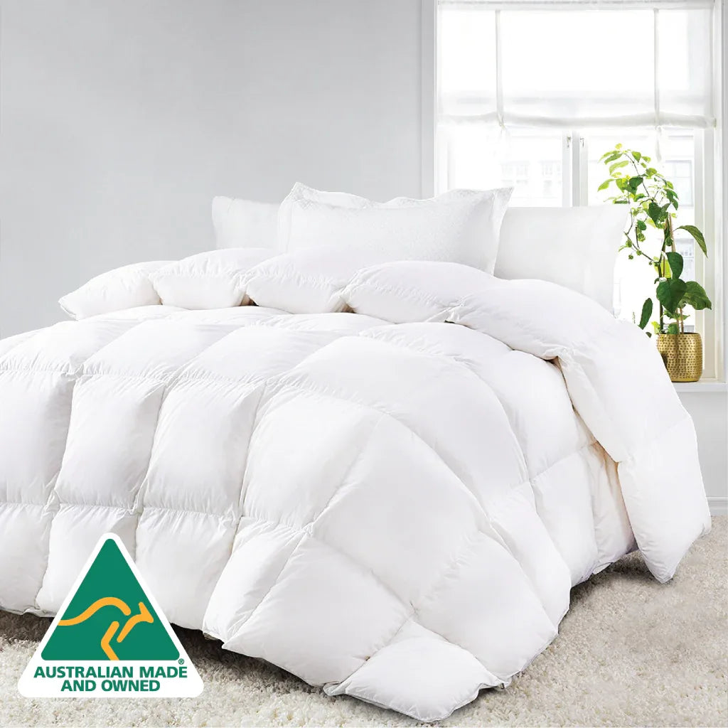Luxor Ultra Warm Winter Microfibre Quilt 800GSM (Single) (Made in Aus) - Mekamart Australia