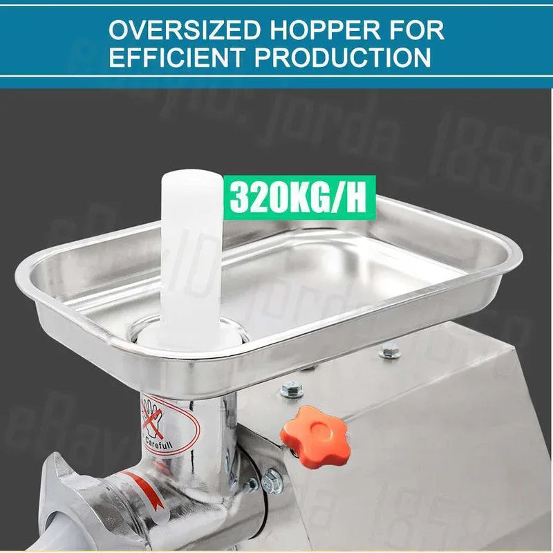 1.63HP Commercial Meat Mincer- Electric Grinder & Sausage Maker Filler 1200W - Mekamart Australia