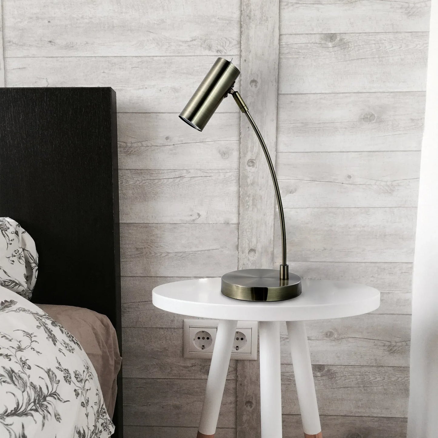 Sarla Table Lamp - Antique Brass - Mekamart Australia
