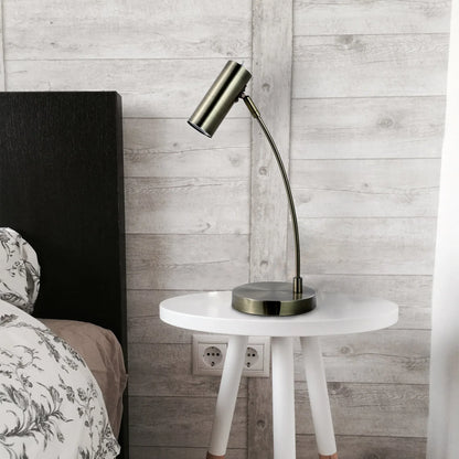 Sarla Table Lamp - Antique Brass - Mekamart Australia