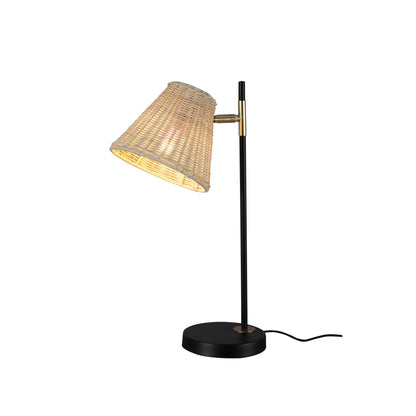 Yvette Rattan Table Lamp - Mekamart Australia