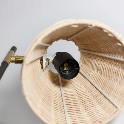 Yvette Rattan Table Lamp - Mekamart Australia