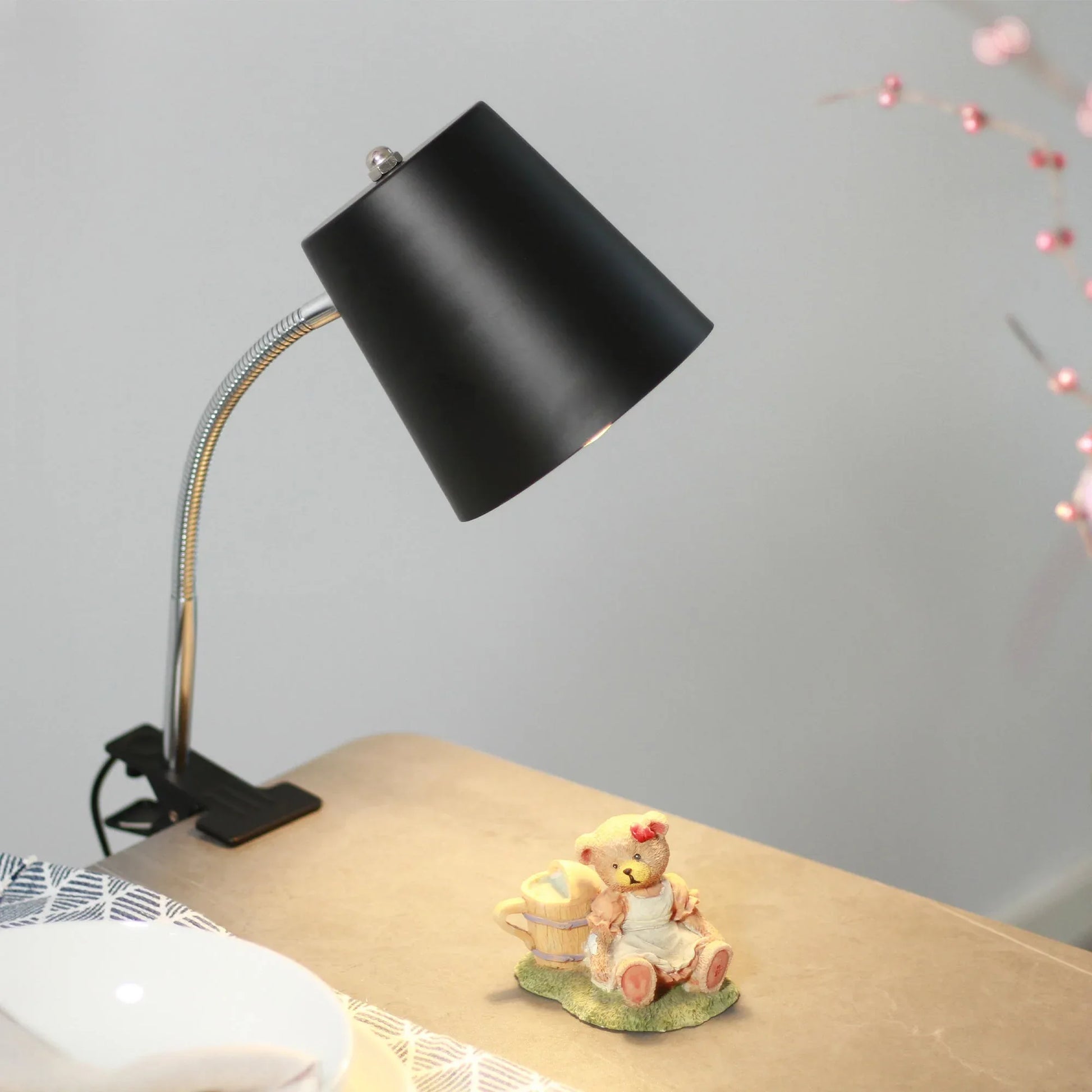 Ellie Table Lamp - Black - Mekamart Australia