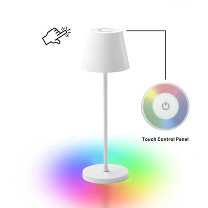 Enoki Portable RGB Table Lamp - White - Mekamart Australia