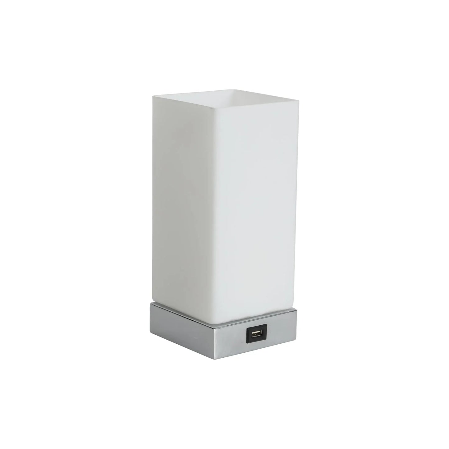 Jessica Rectangle Touch Lamp with USB Port - Mekamart Australia
