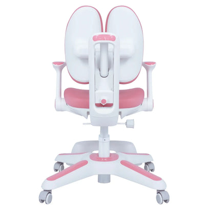 Ergonomic Children Kids Study Chair Set Height Adjustable - Pink - Mekamart Australia