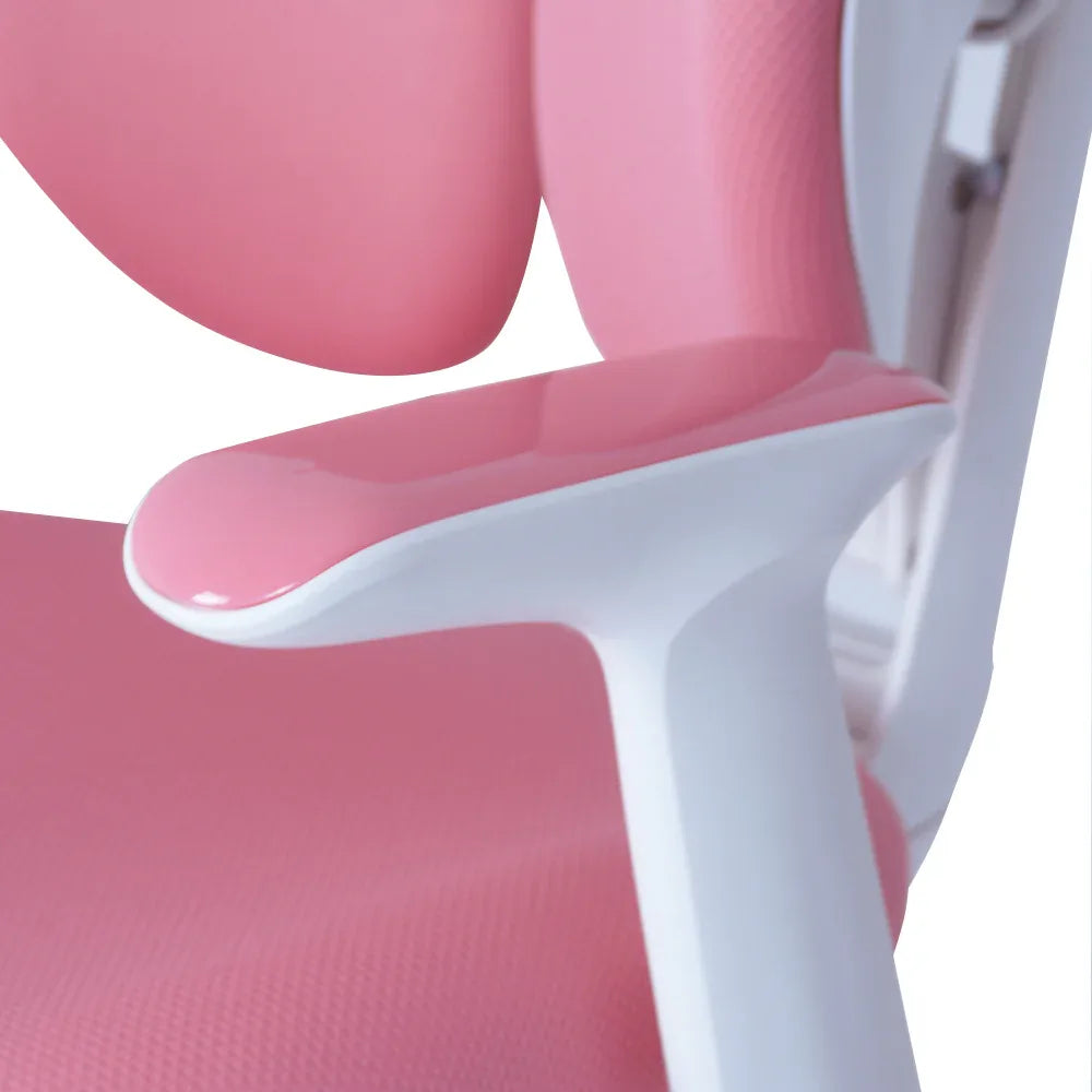 Ergonomic Children Kids Study Chair Set Height Adjustable - Pink - Mekamart Australia