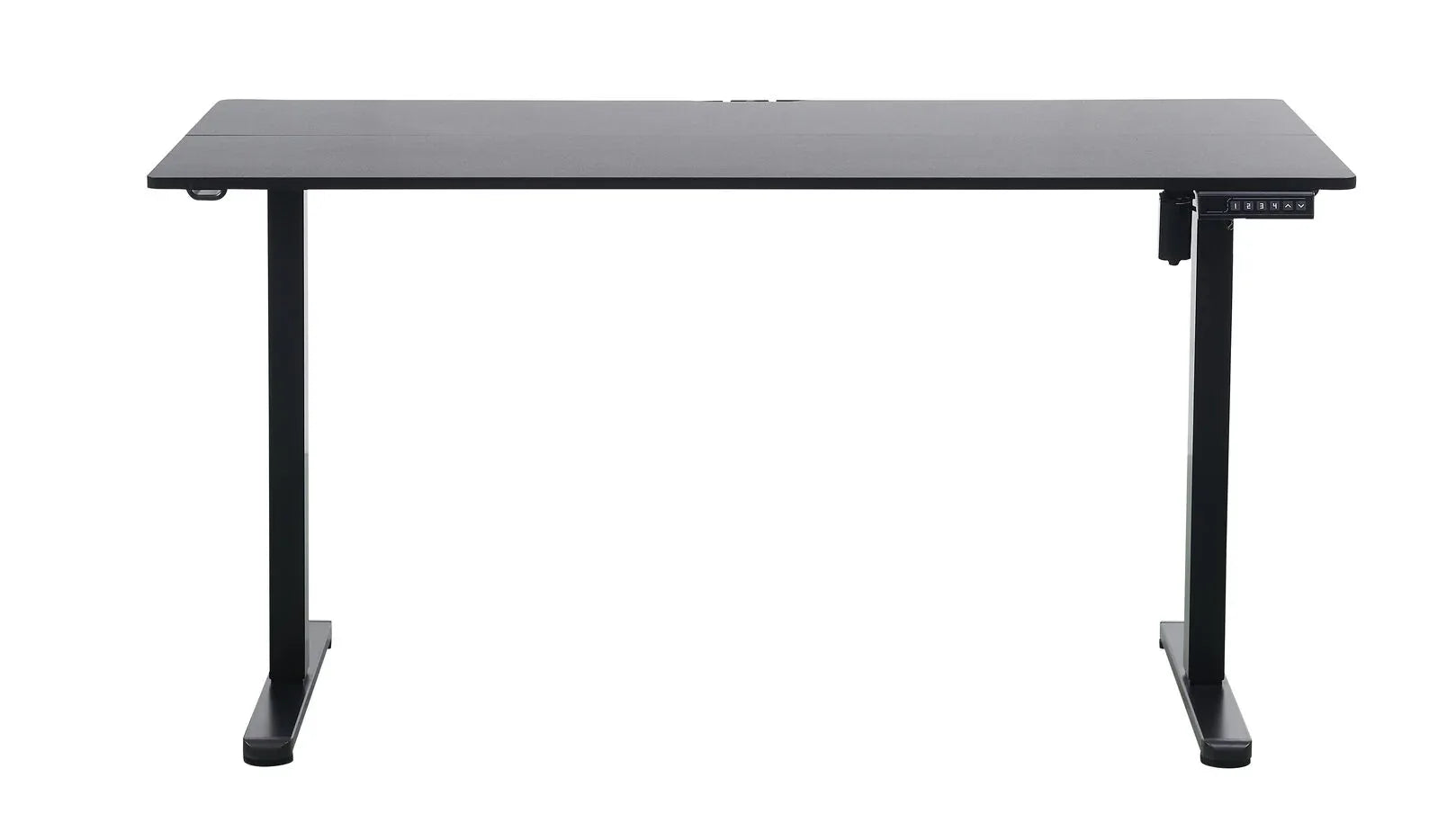 Ergonomic Kids Study Chair & Adjustable Electric Standing Desk Set – Blue Chair & Black Desk - Mekamart Australia
