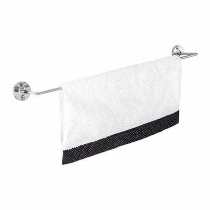 3x 460mm Chrome Tea Towel Rail Stainless Steel Holder Rack - Mekamart Australia