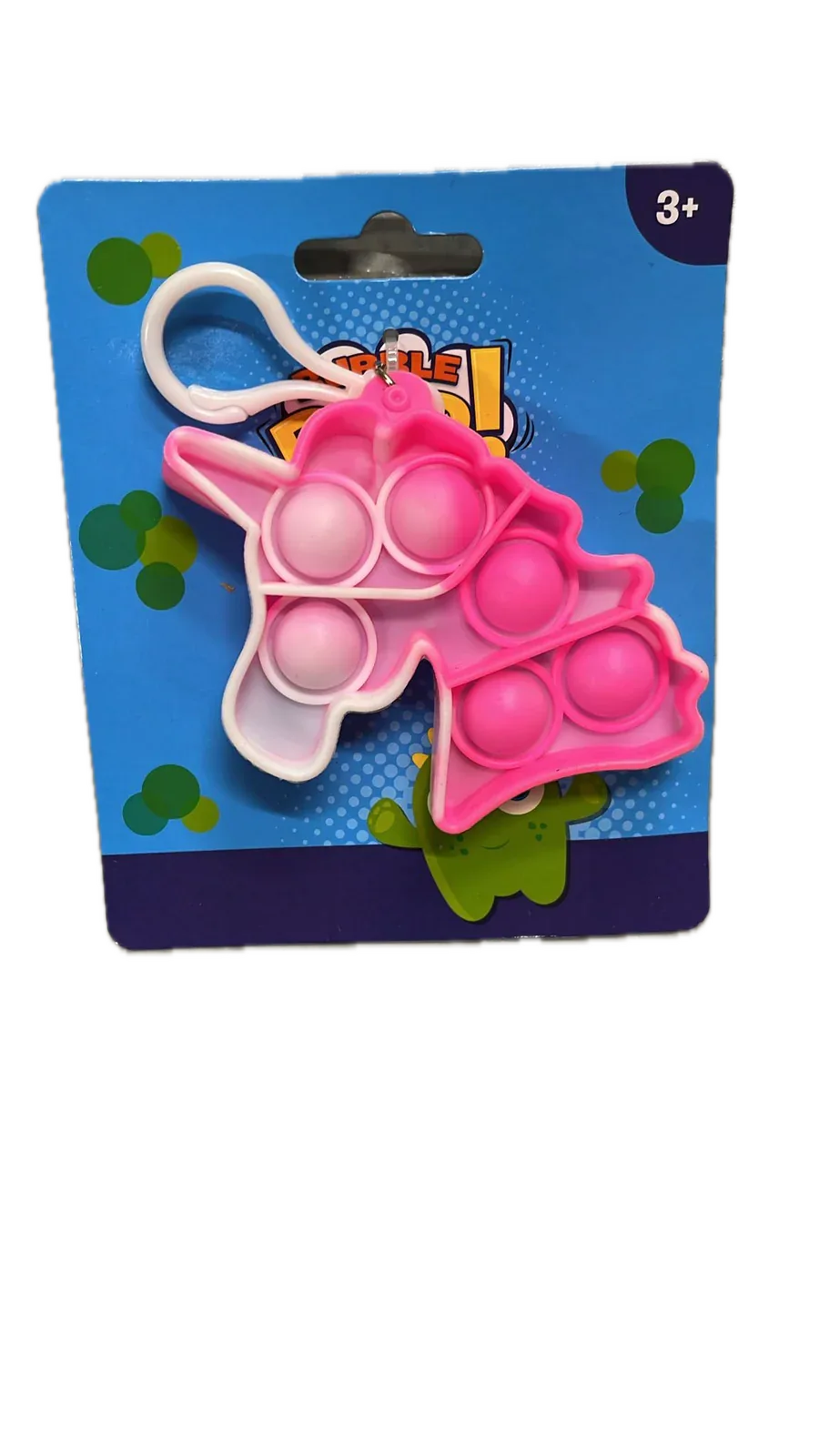 Push Bubble Pop It Fidget Keyring Squeeze Toy Sensory Silicone Stress Reliever - Mekamart Australia