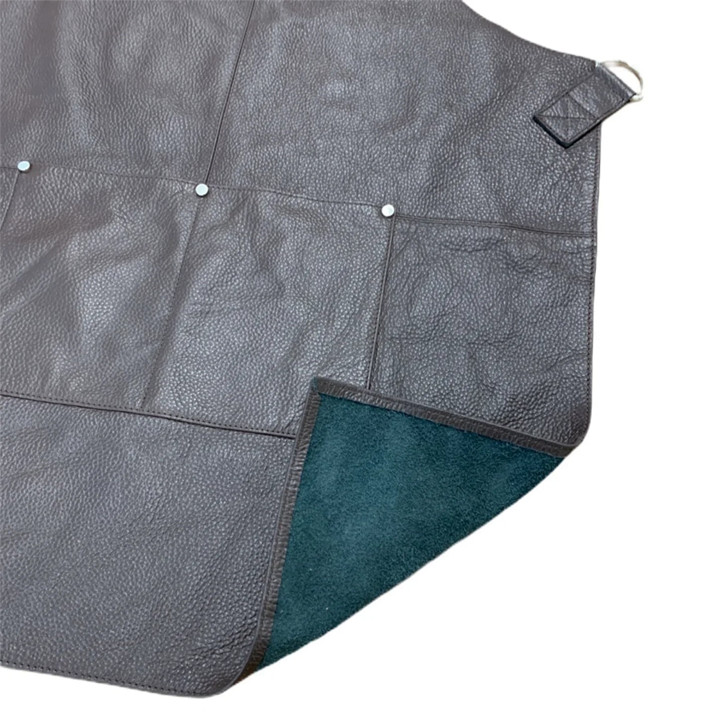 BUFFALO LEATHER APRON Cooking Chef Hairdresser Waterproof Durable Quality - Brown - Mekamart Australia