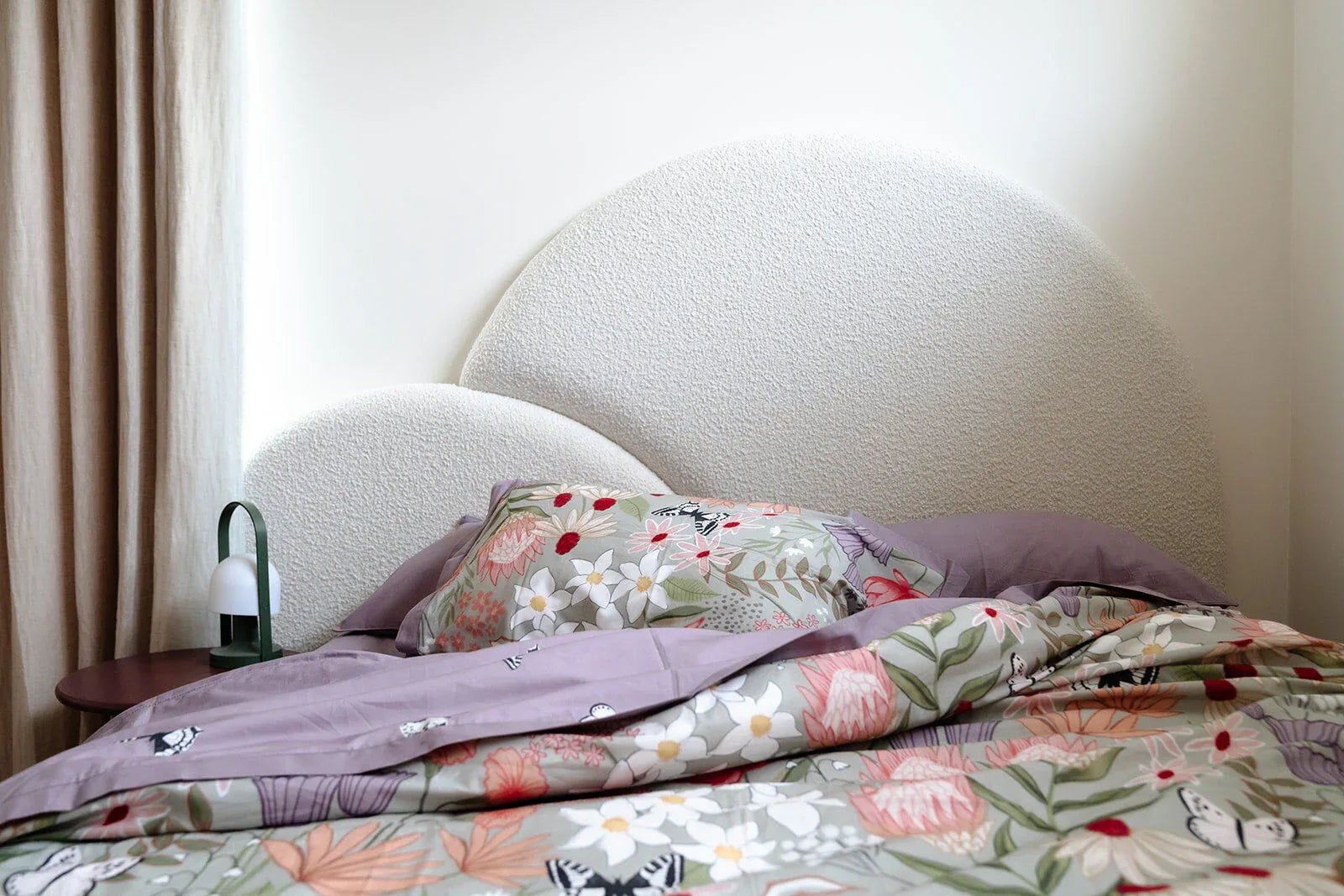 100% Cloud Cotton Duvet Quilt Cover Set w/ 1 Pillow Case in Serena - Single - Mekamart Australia