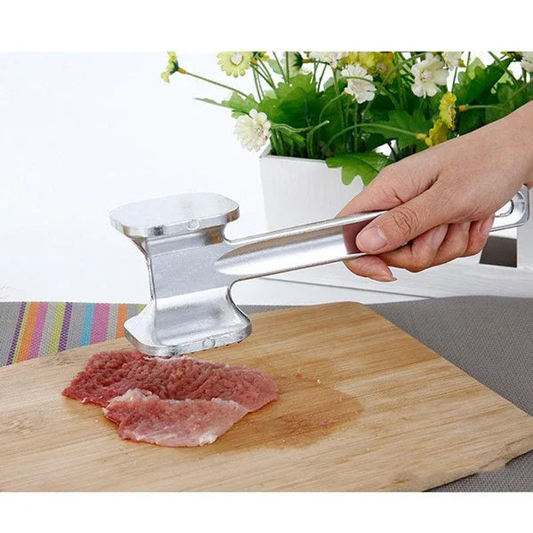 25cm Hammer Meat Tenderiser Chicken Steak Mallet Beef Handle - Mekamart Australia