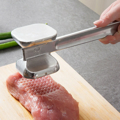 25cm Hammer Meat Tenderiser Chicken Steak Mallet Beef Handle - Mekamart Australia
