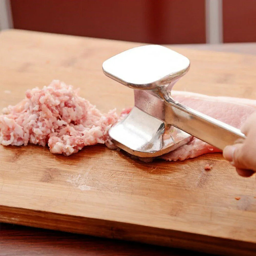 25cm Hammer Meat Tenderiser Chicken Steak Mallet Beef Handle - Mekamart Australia