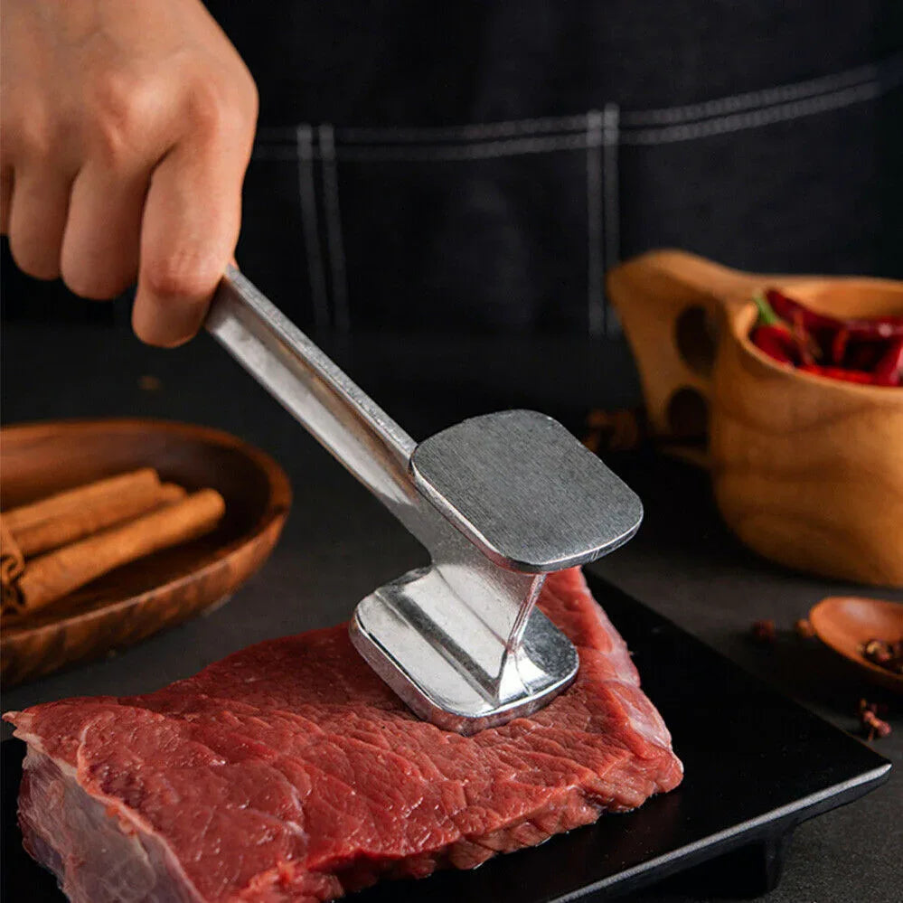 25cm Hammer Meat Tenderiser Chicken Steak Mallet Beef Handle - Mekamart Australia