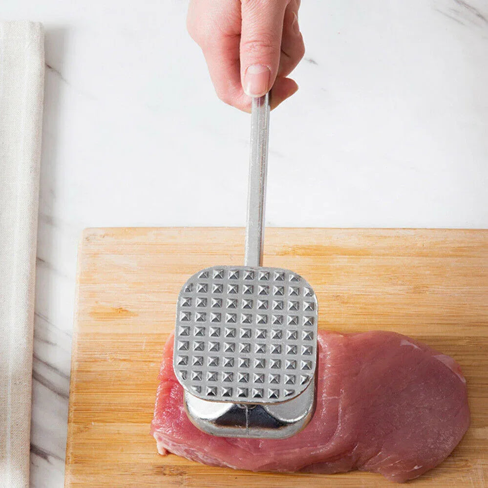 25cm Hammer Meat Tenderiser Chicken Steak Mallet Beef Handle - Mekamart Australia