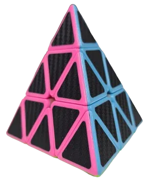 Educational Toy Triangle Speed Cube Pyramid Brain Teaser Puzzle Magic - Mekamart Australia