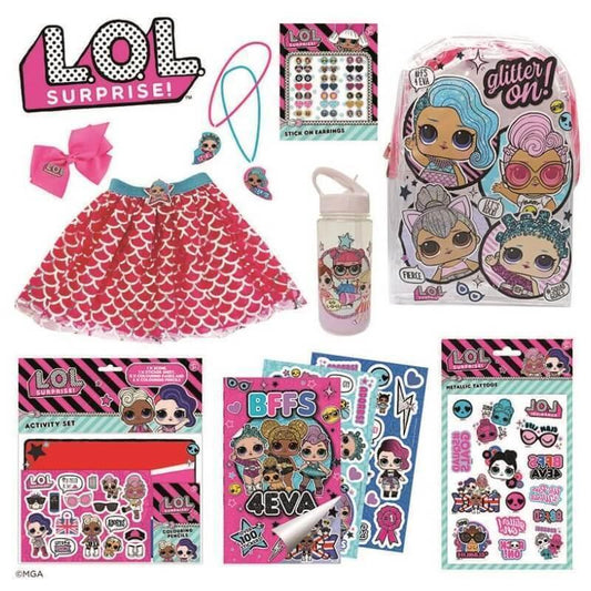 LOL Retail Showbag Backpack Necklace Skirt Earrings and More - Mekamart Australia