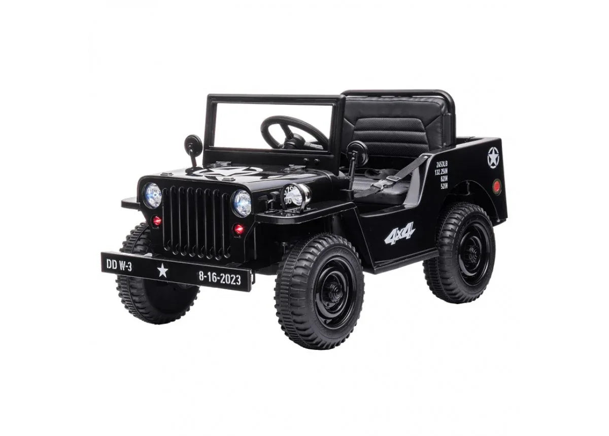 Go Skitz Major 12V Electric Ride On - Black - Mekamart Australia