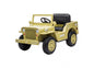 Go Skitz Major 12V Electric Ride On - Khaki - Mekamart Australia