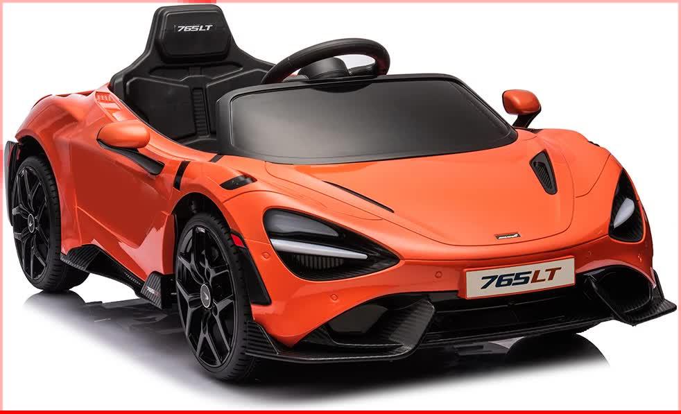 12V Licensed McLaren 765LT Kids Ride On Sports Electric Car - Mekamart Australia