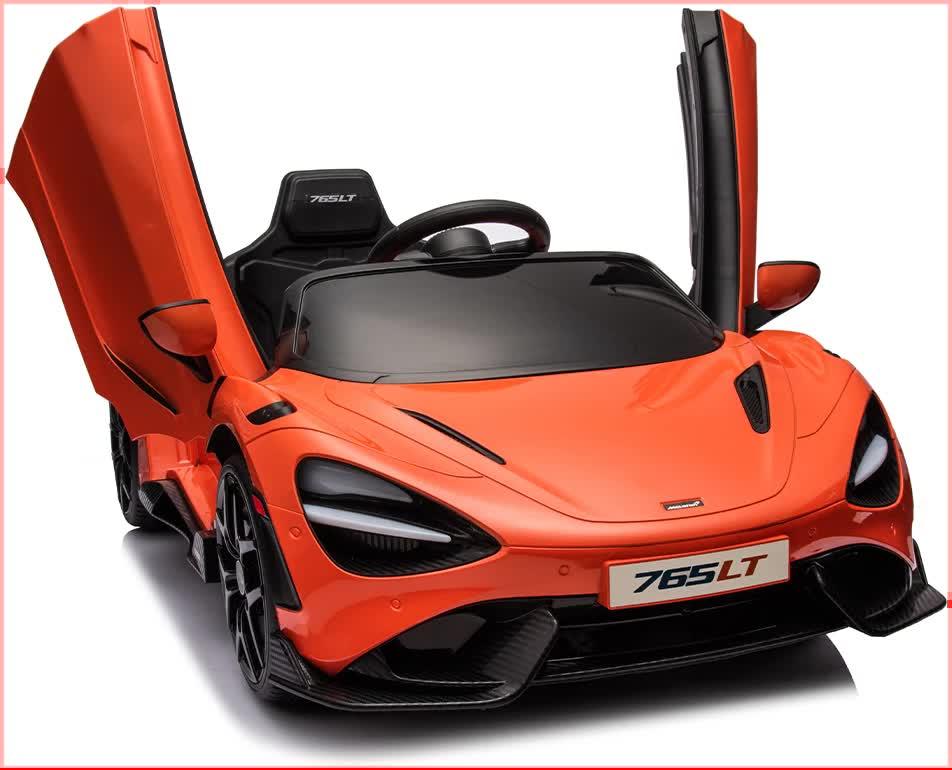12V Licensed McLaren 765LT Kids Ride On Sports Electric Car - Mekamart Australia
