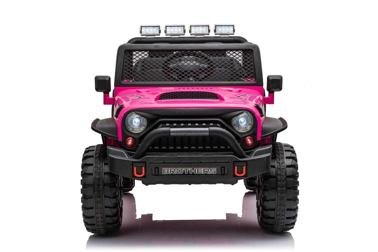 Jeep Off Road Inspired Ride On Car Kids Fairyland Adventure – Pink - Mekamart Australia