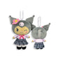 Sanrio Kuromi Tan Uniform Plush Mascot Keychain - Mekamart Australia