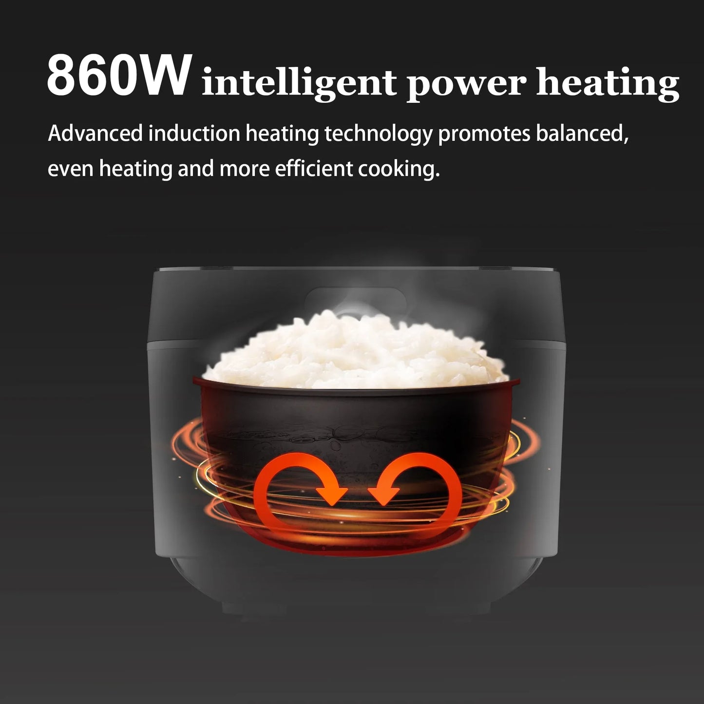 BEAR 4 Litre Intelligent Power Heating Rice Cooker DFB-Q40R5 - Mekamart Australia