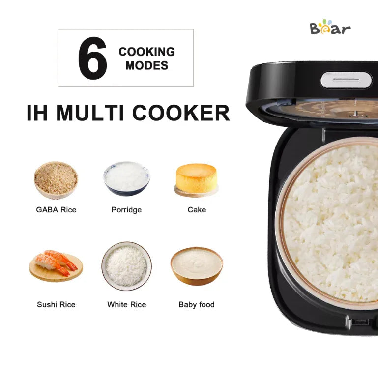 BEAR 4 Litre Intelligent Power Heating Rice Cooker DFB-Q40R5 - Mekamart Australia