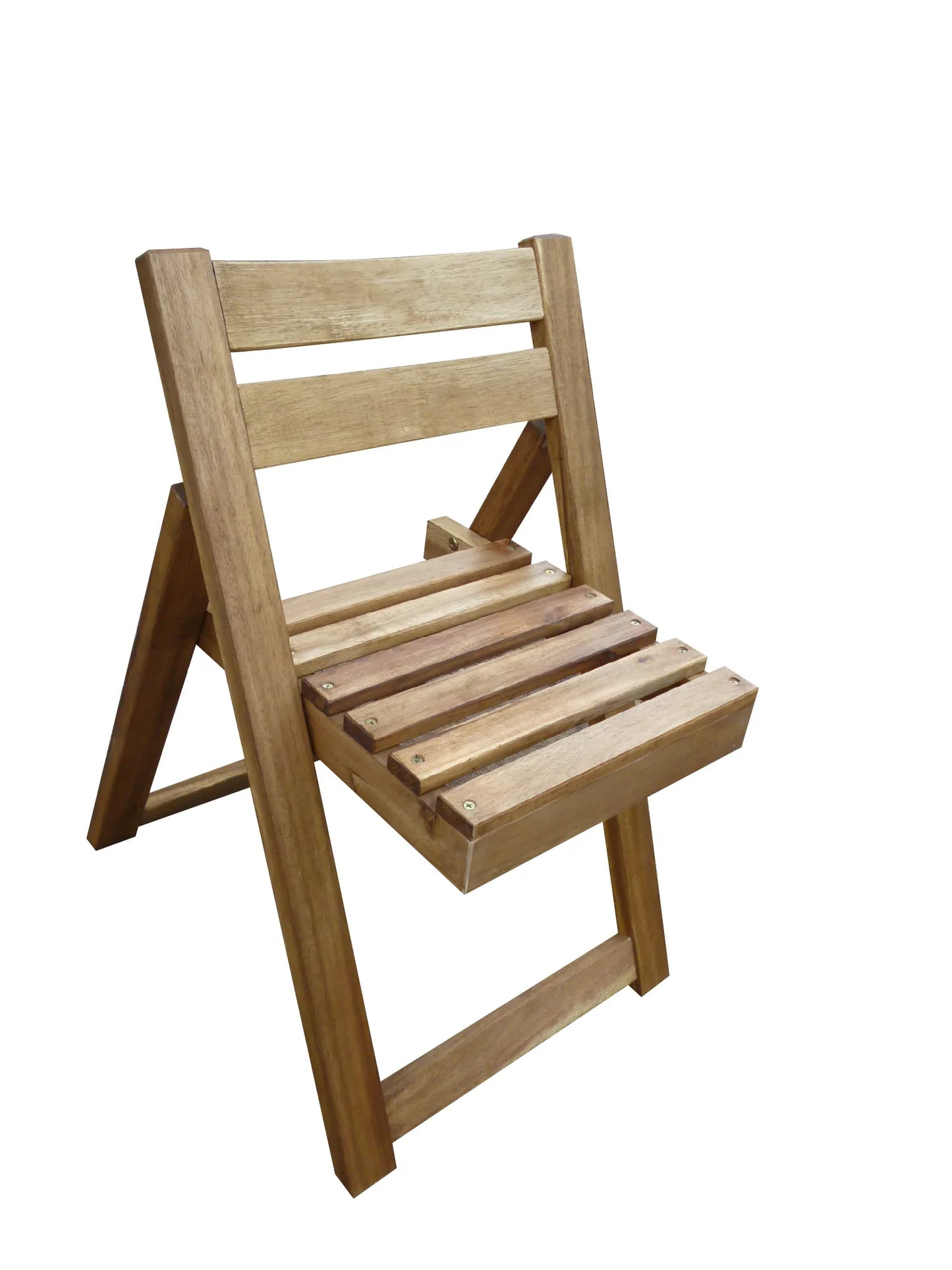 Hardwood Foldable Teen Desk Set (Acacia) - Mekamart Australia