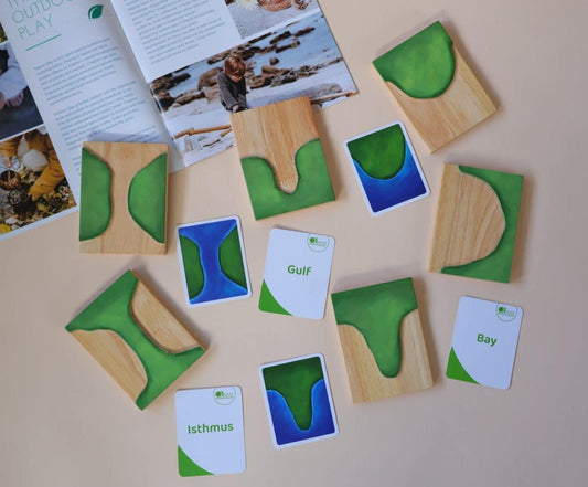 Montessori Land and Water Forms - Mekamart Australia